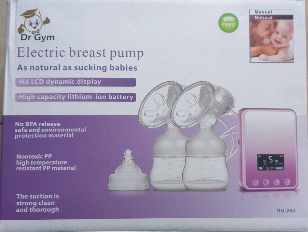 Double Electric Breast Pump - With Power Bank