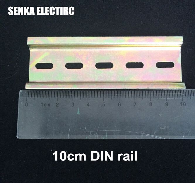 10pcs Lot 10cm 35mm Normal Din Rail For Circuit Breaker,
