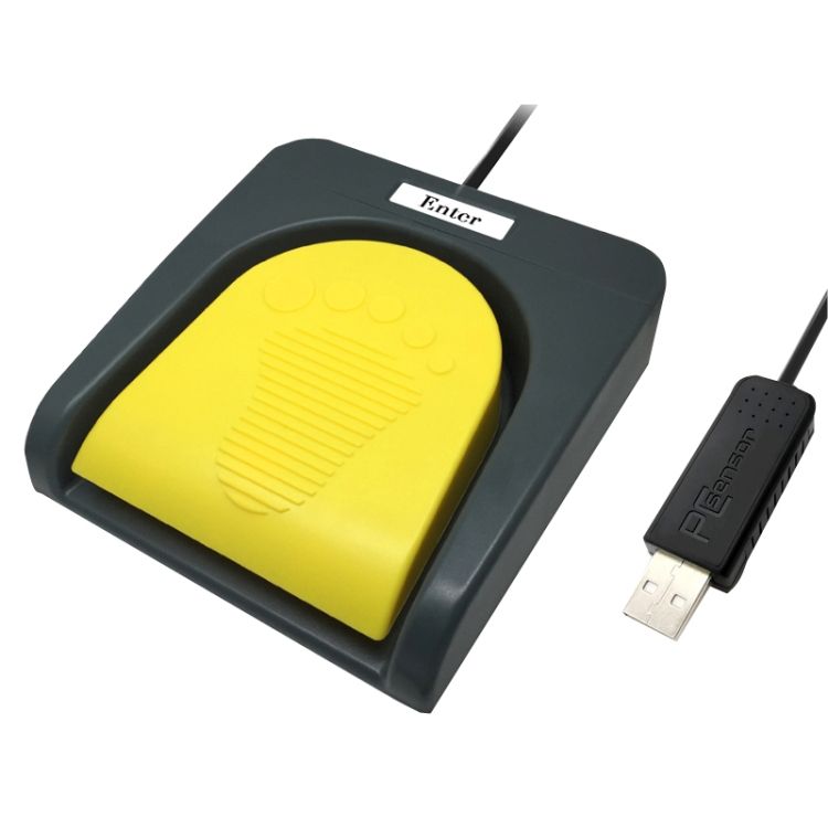 Pcsensor USB Foot Pedal Control Switch, Model:FS2016