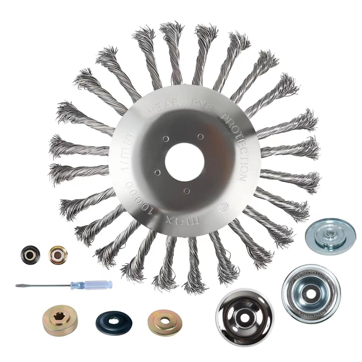 Universal Replacement Rotary Brush Cutter Universal Steel Wire Brush