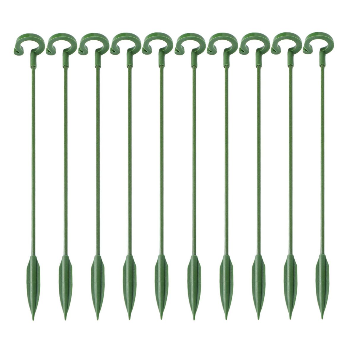 10pcs Flower Support Stakes Clips Set Versatile Plant Cage for Tomato