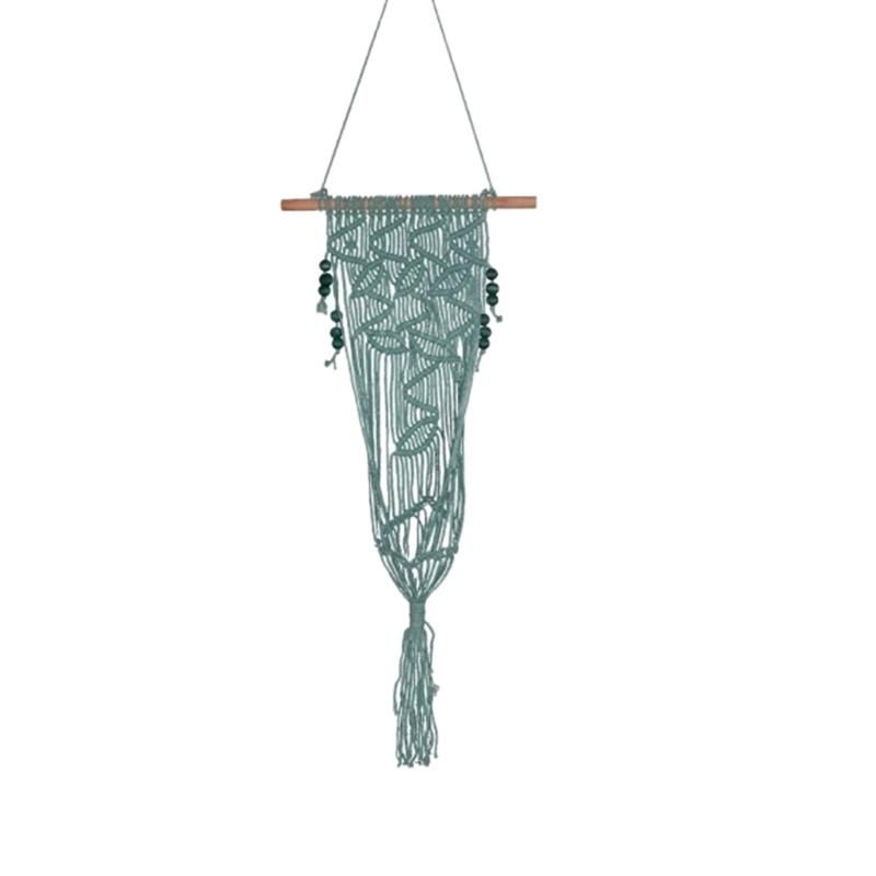 1Pcs 110X35Cm Tassel Weaving Hanging Bohemian Flower