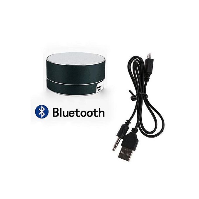 YX034 Bluetooth Portable Wireless Speaker For Phone PC Handfree Calling CNC TF Card MP3 Music Speaker With MIC(Black) HT-S