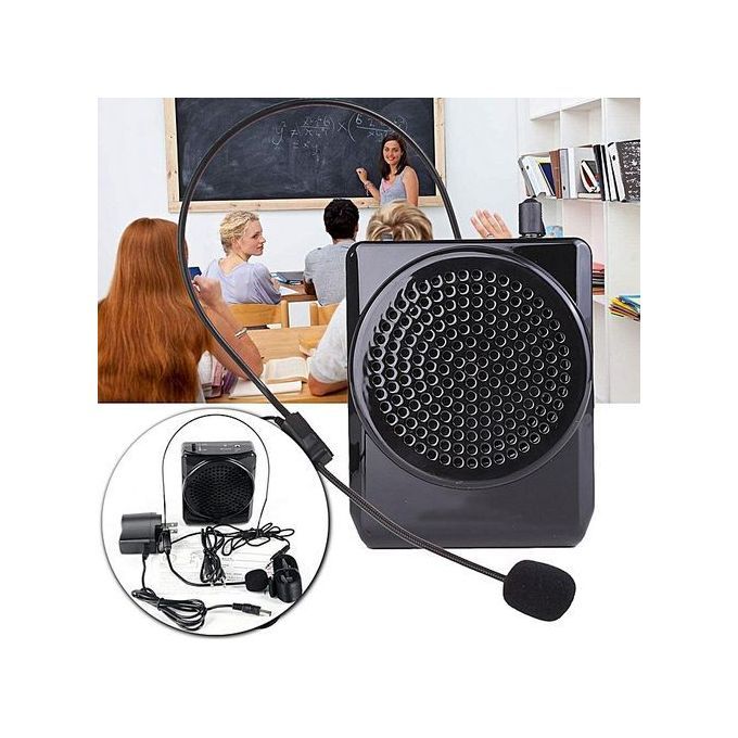 N74 Portable Voice Amplifier Teaching Guiding Speaker Headset Microphone Audio HT-S