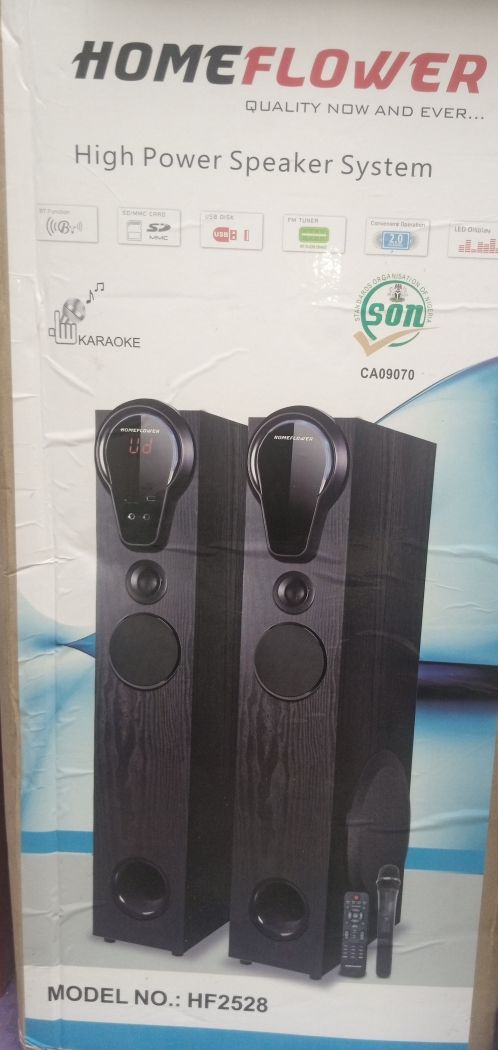 2.0 Channe Bluetooth High Power Tower Speaker System HF-2228