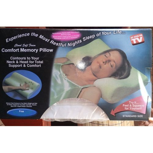 Comfort Memory Pillow For Neck And Head Support