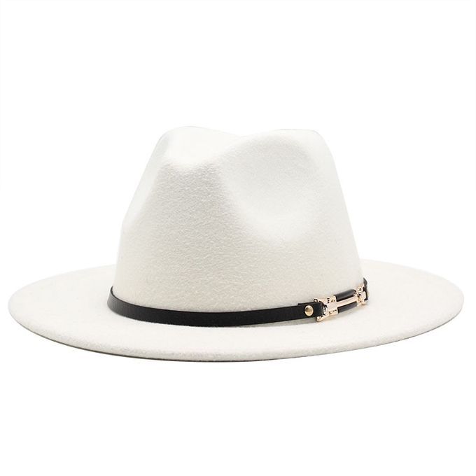SUPERIOR QUALITY LUXURY FEDORA PANAMA HAT WITH LEATHER RIBBON