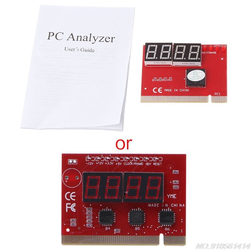 New Computer PCI POST Card Motherboard LED 4-Digit