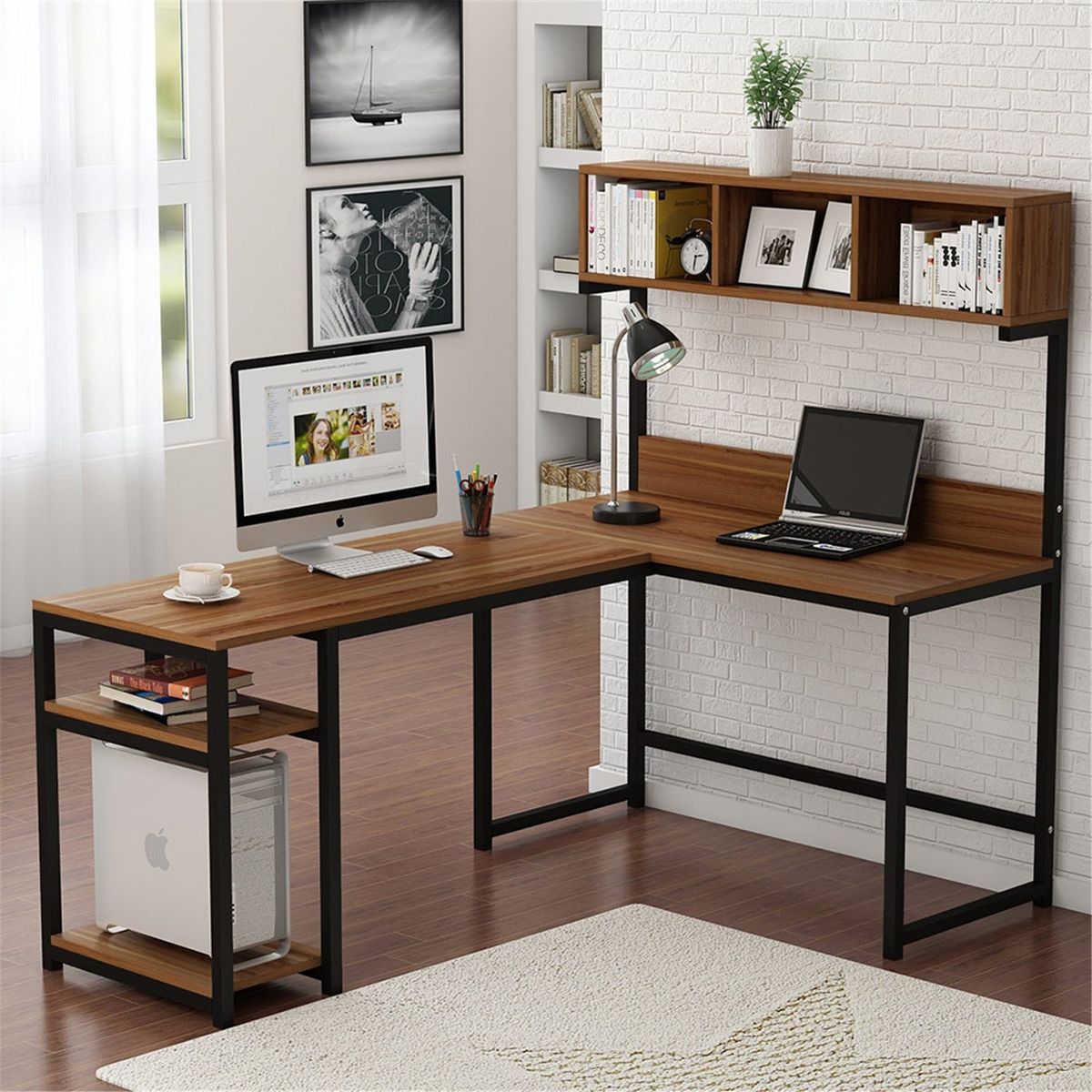 Dell City Computer L-Shaped Desk  (Lagos Delivery Only)