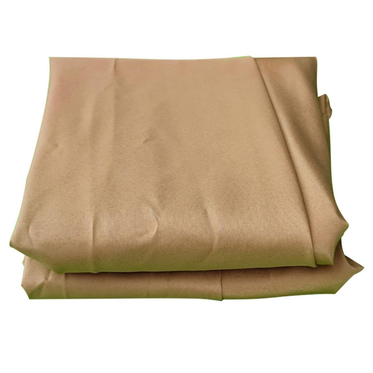 2m Outdoor Patio Umbrella Canopy Sun Protection Market Table Hanging Khaki