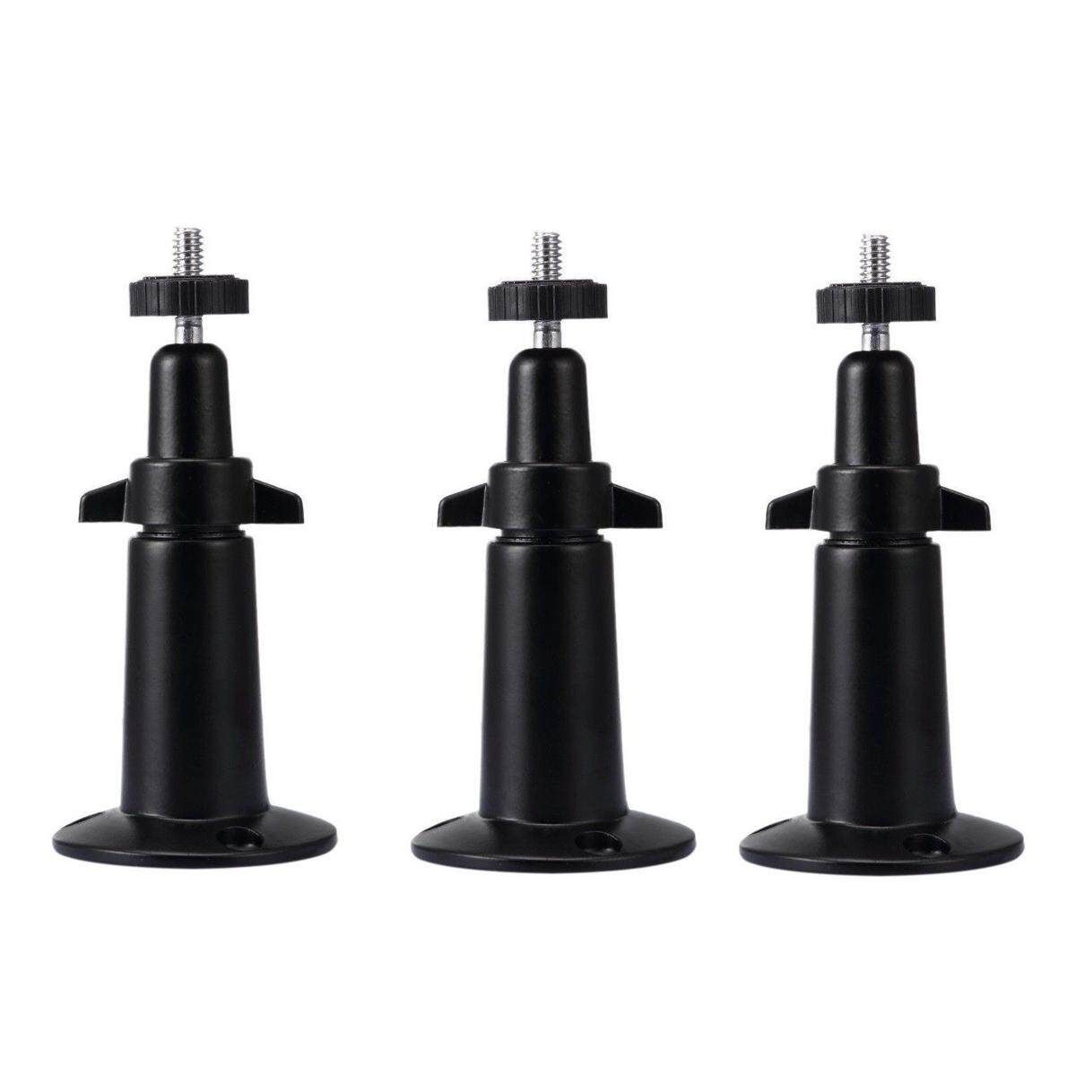 Security Wall Indoor/Outdoor Bracket Adjustable For Arlo,Arlo Pro Arlo Pro 2 CAM Black (black)