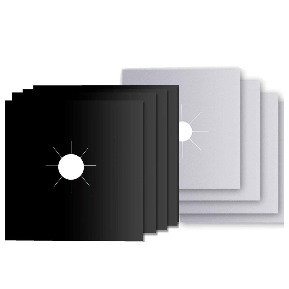 8Pcs Gas Hob Range Protectors Stovetop Burner Reusable Gas