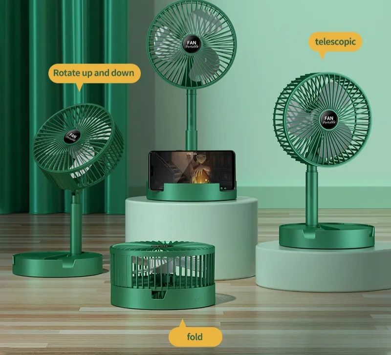 USB Rechargeable Fan 3 Way Fan Speed
