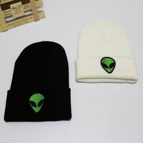 2in1 Alien Head Beanie Head Warmer