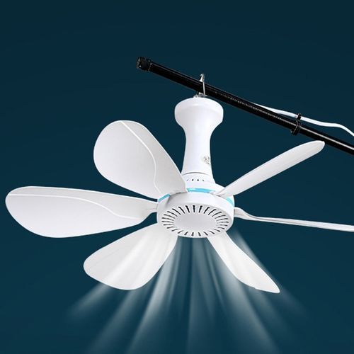 Hanging Silent 6 Leaves USB Powered Ceiling Canopy Fan