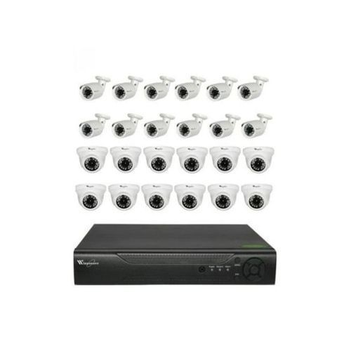 ORIGINAL SKYVISION Cctv 2MP AHD CCTV Camera 12 Indoor + 12 Outdoor Camera + One 24Channel DVR
