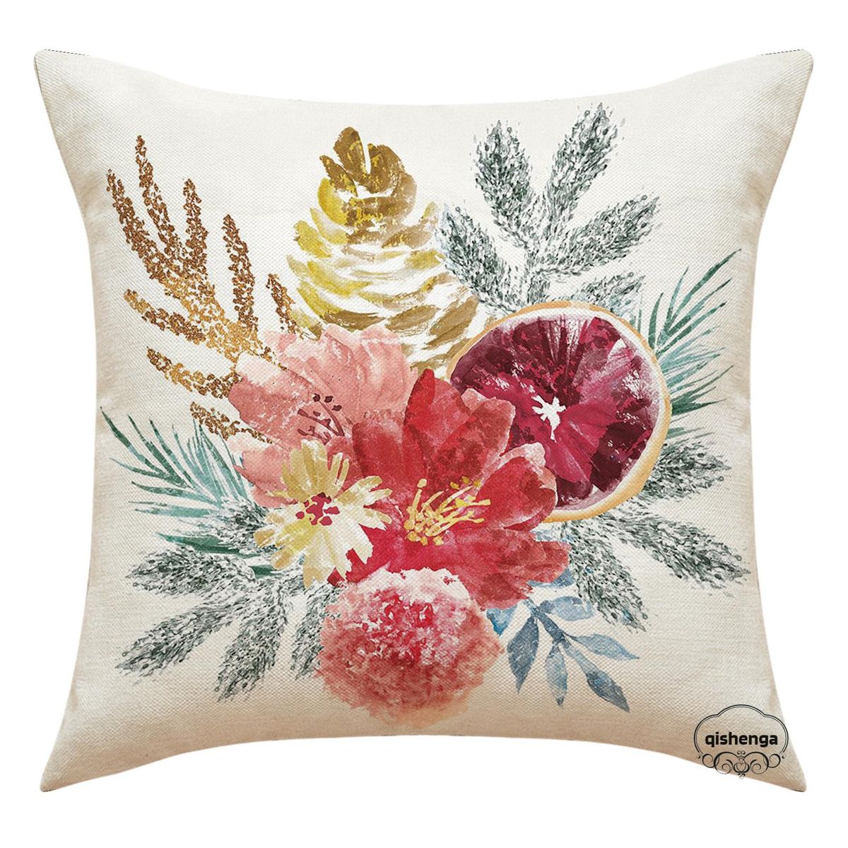 45CM Christmas Throw Pillow Cover  Xmas Cushion