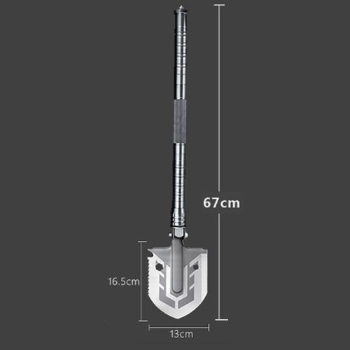 35.5cm 48cm 67cmOutdoor Multi-function Folding Shovel