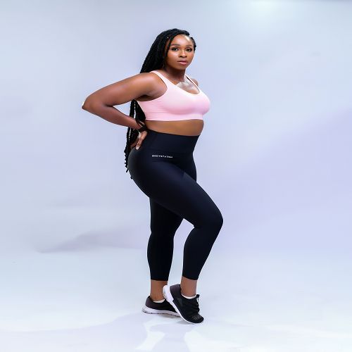 Ivy Sports Bra - Peach