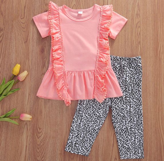 Girls Top And Leggings Outfit