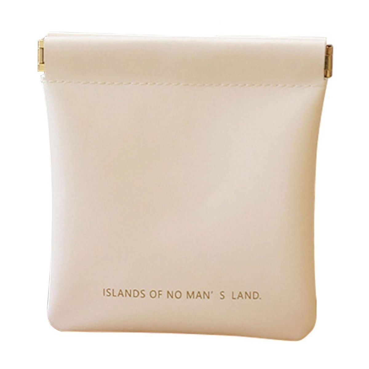 Sundries Storage Bag Chic Mini Waterproof Cosmetic Bag with for Makeup White