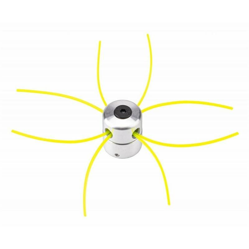 1pcs Universal Aluminium Strimmer Head With 4 Lines Trimmer Heads String Set Grass Brush Cutter Accessory Garden Tools