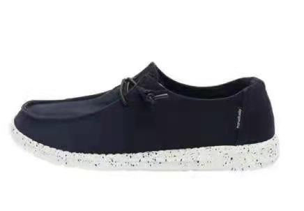 Canvas shoes new lace up single shoes large size 40-48 men and women's fashion