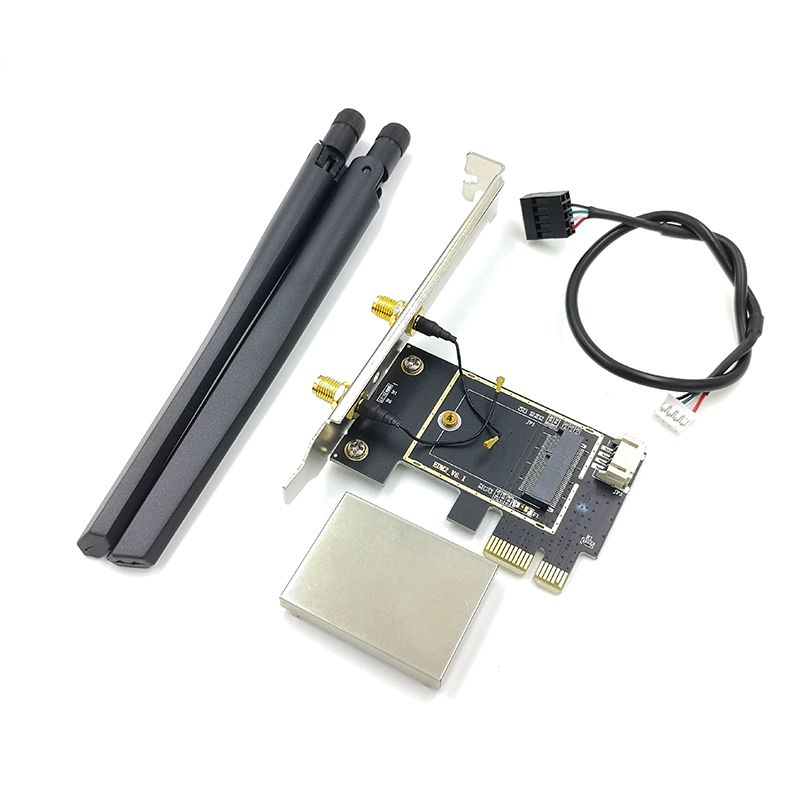 NGFF M2 Wireless Card To PCI-E Pcie Desktop Bluetooth