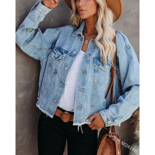 Women Oversize Button Down Coats