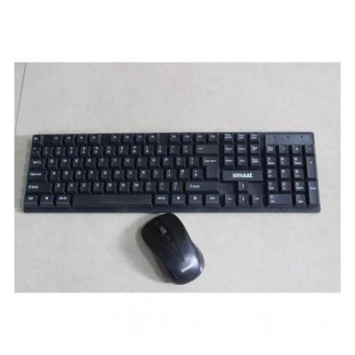 Skm930w Wireless Keyboard And Mouse Combo - Black