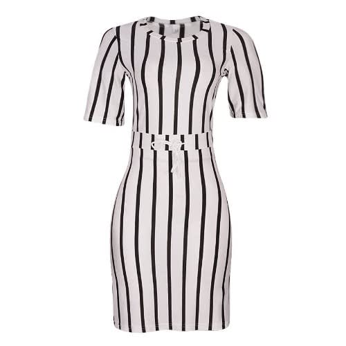 Striped Shift Dress