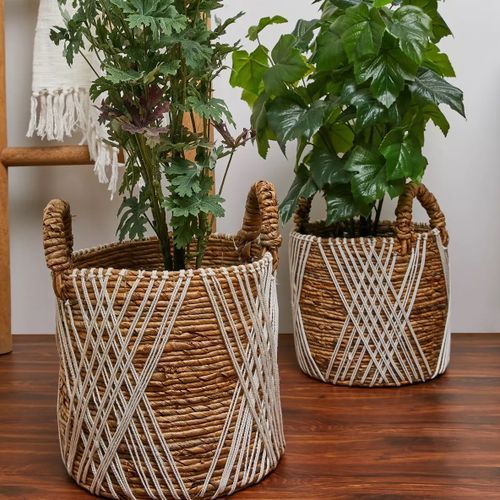 Abyad Planter Basket Indoor Flower Plant Pot