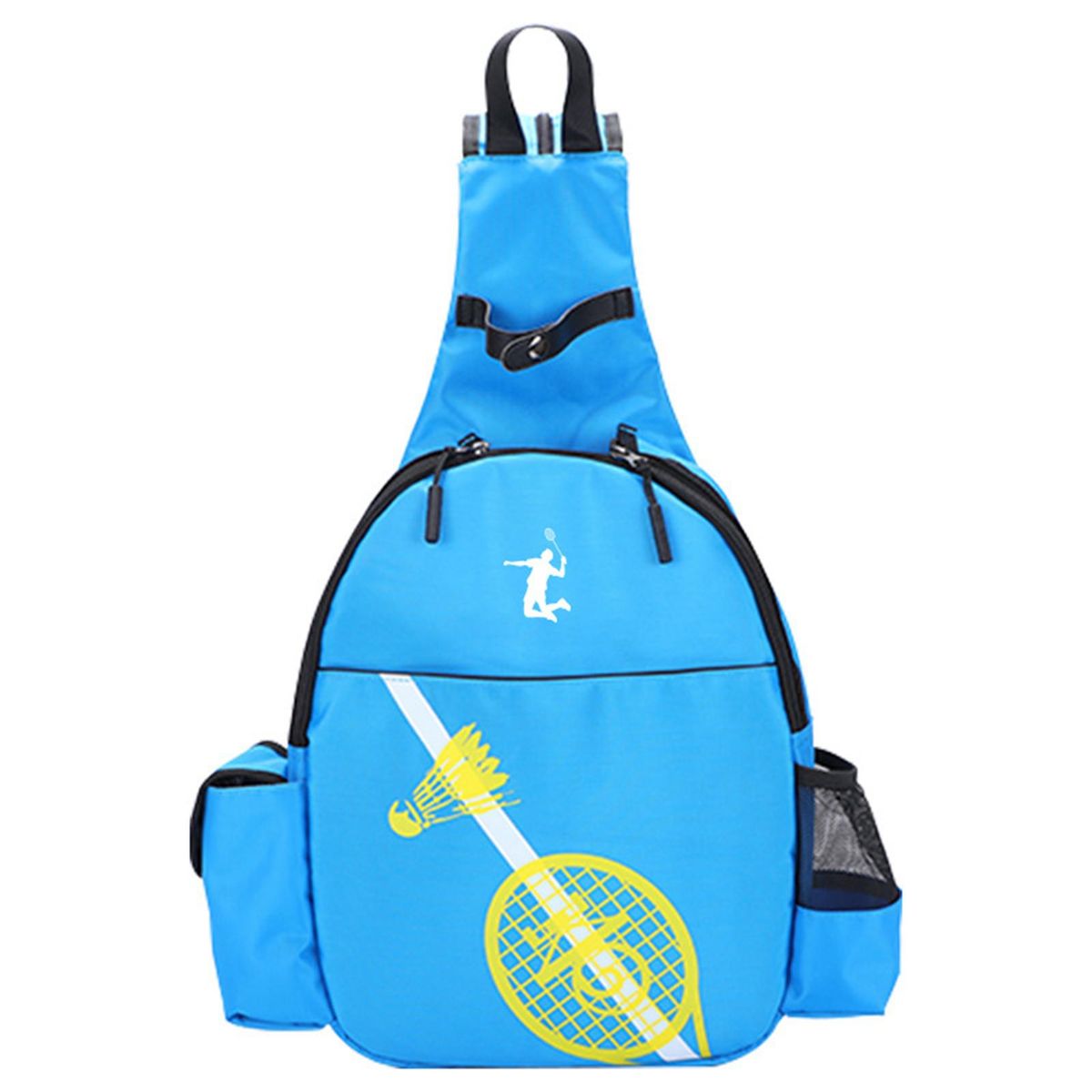 Tennis Racquet Carrier Fitness Training Oxford Cloth Tennis Racquet Carrier Blue