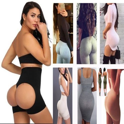 Tummy Control Butt Lifter Body Shaper - Black