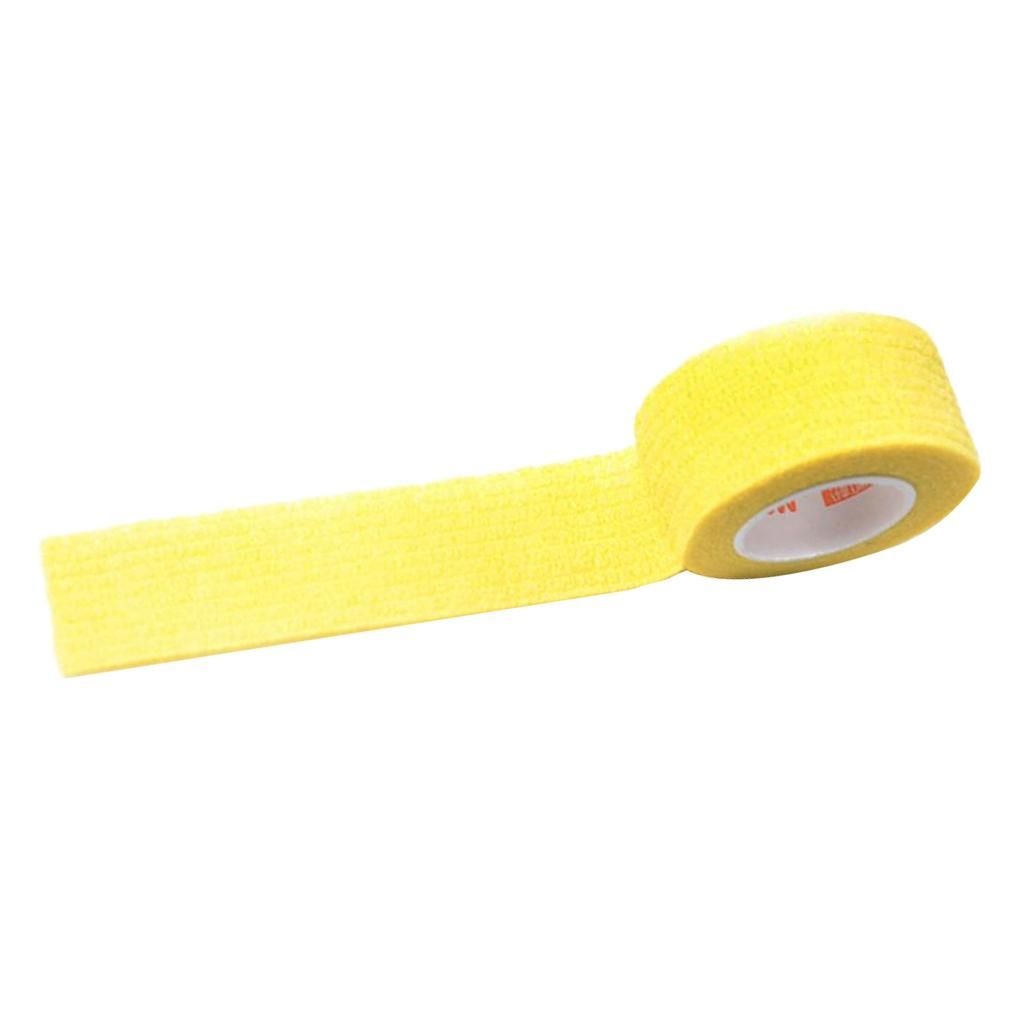 Self Adhesive Elastic Wrist Finger  Tape Yellow
