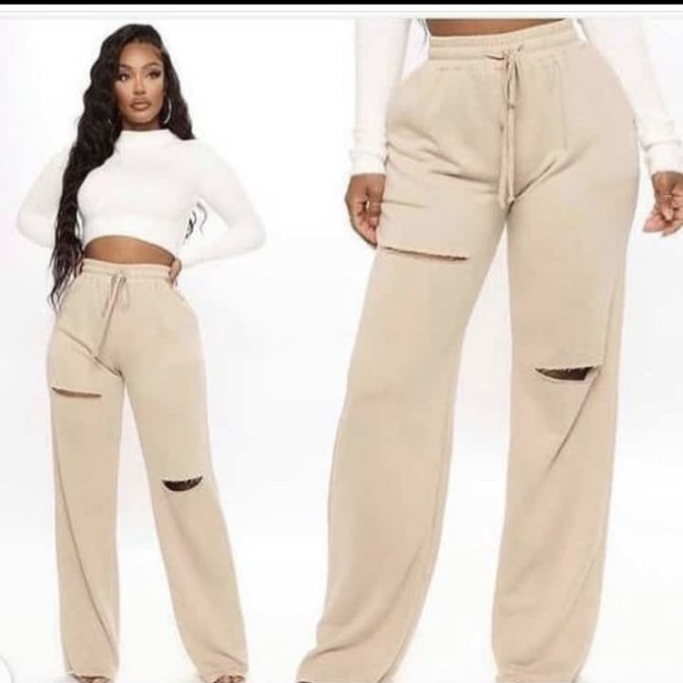 Sexy Baggy Ladies Joggers Pants/ Doesn't Come With The Top