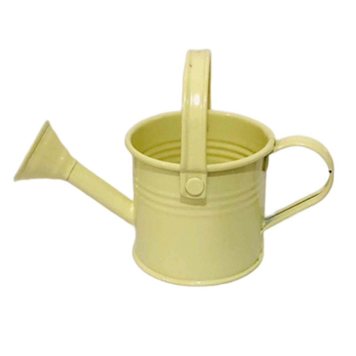 Handle Kettle Flower Planting Pot Watering Can Beige