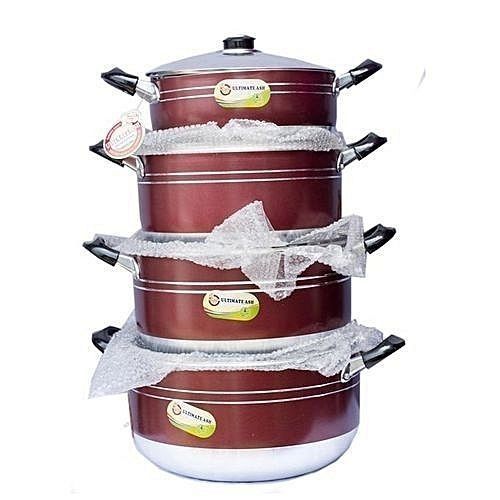 4 Set Non Stick Kitchen Cooking Pots