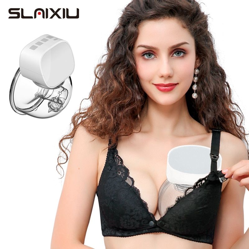 Portable Electric Breast Pump USB Chargable Silent Wearable