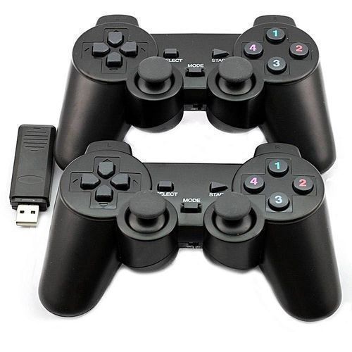 2.4GHZ Twin Wireless USB PC Game Pad Wireless