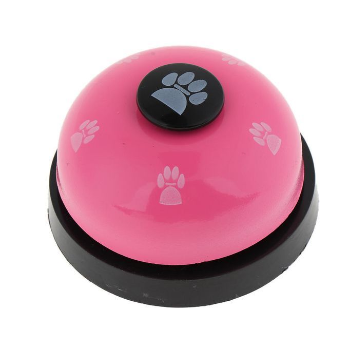 Training Bells For Pet Puppy Doorbells Cat Dog Interactive Toys Pink