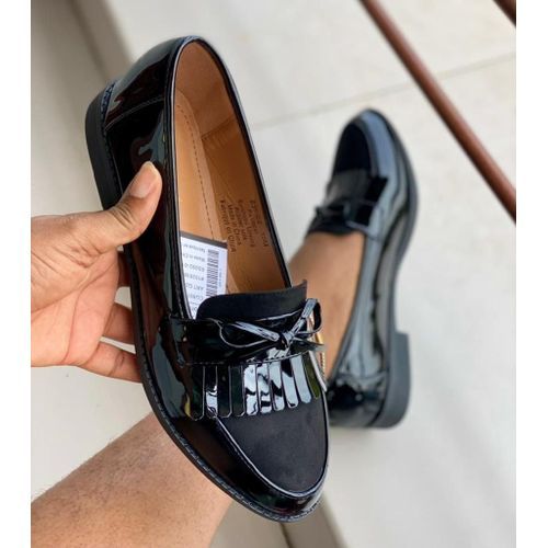 High Quality Oliveria Lan Corporate Ladies Loafers Casual Shoes-Black