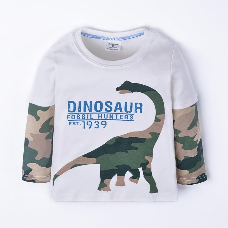 Children's Clothing Wholesale European And American Clothing Children T-Shirt Babies' Long