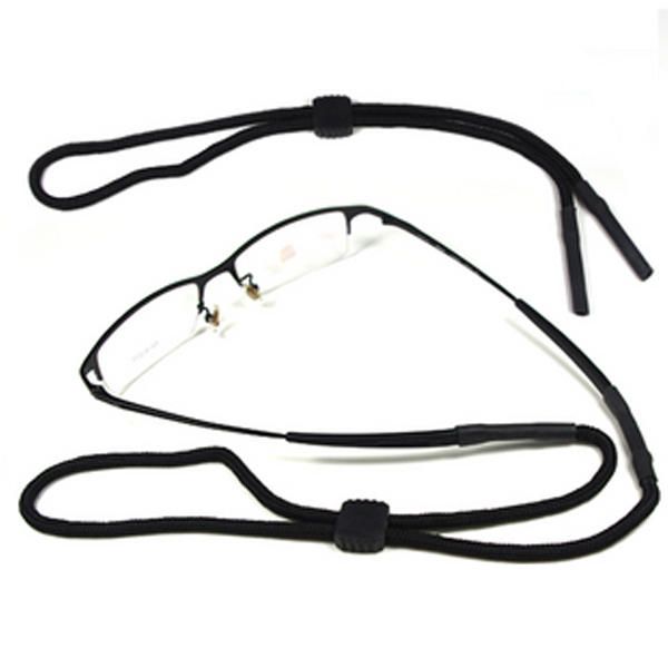 1pc Black Sunglasses Eyeglass Neck Cord Strap Glasses String Lanyard