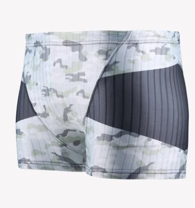 Men Swimwear Tight Swim Trunks Quick Dry Swimming Shorts Hot Spring Swimsuit