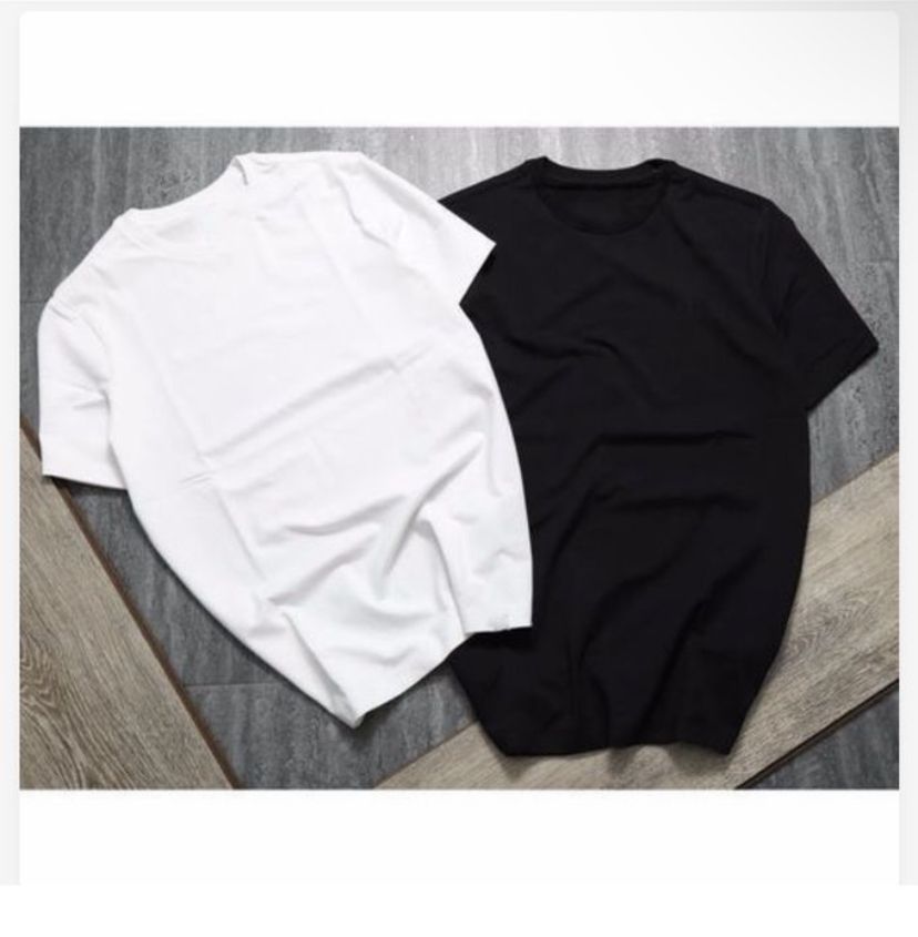 2 SET UNISEX ROUND NECK POLO T- SHIRT TEES