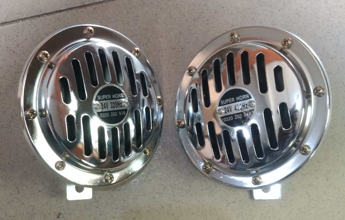 1 Pair 12V 105db 18 Tones Super Loud Auto Car Vehicle Horn