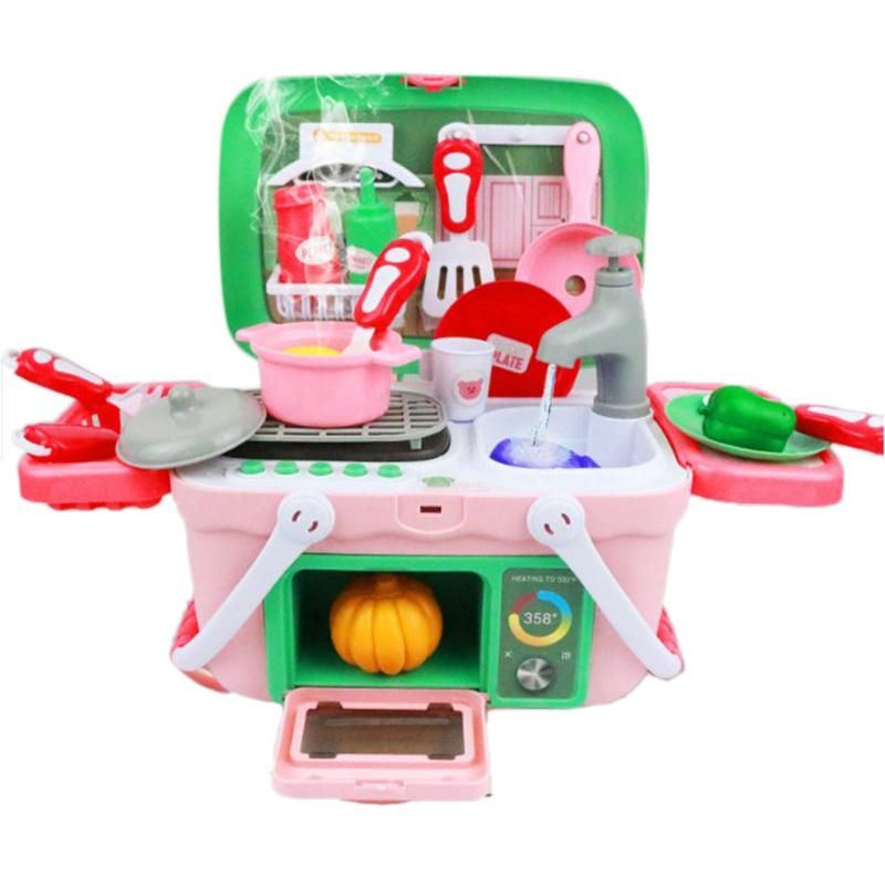Pretend Play Toy Children's Simulation Steam Set Kitchen