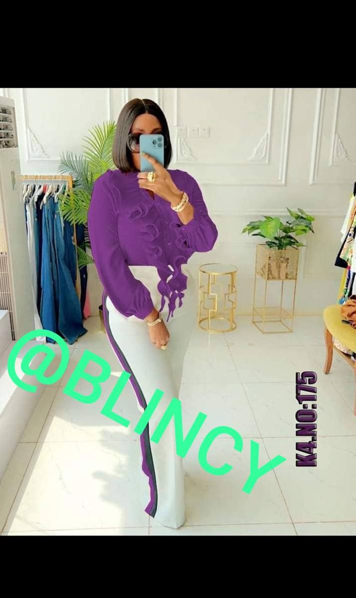 High Quality Ladies Up And Down Trouser