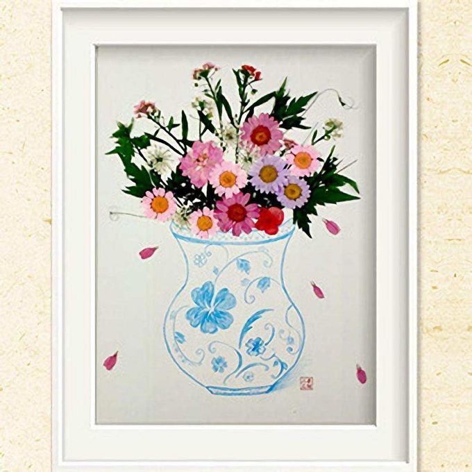 Real Dried Flowers Pressed Leaves Cherry Cherry
